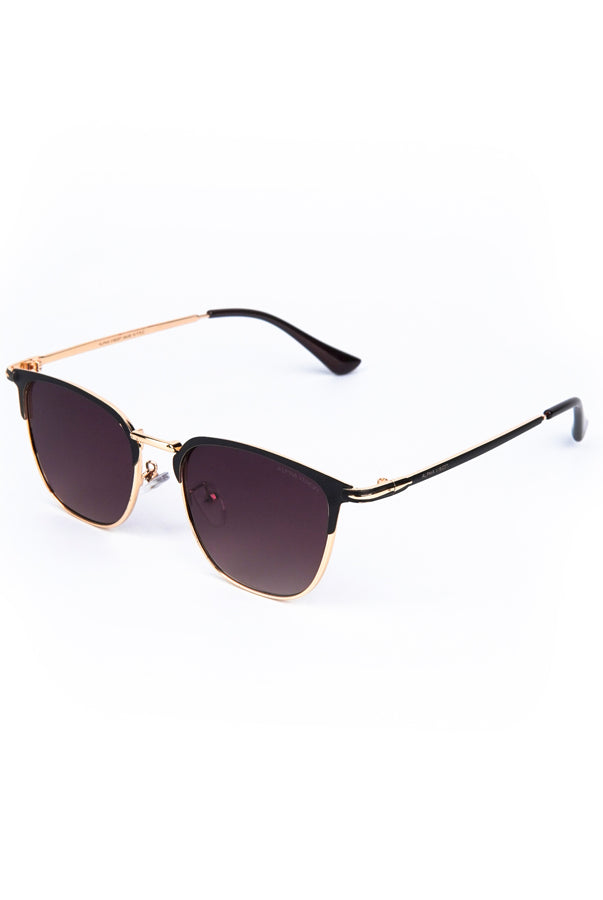 Club Master Square Sunglasses Black - Mendeez