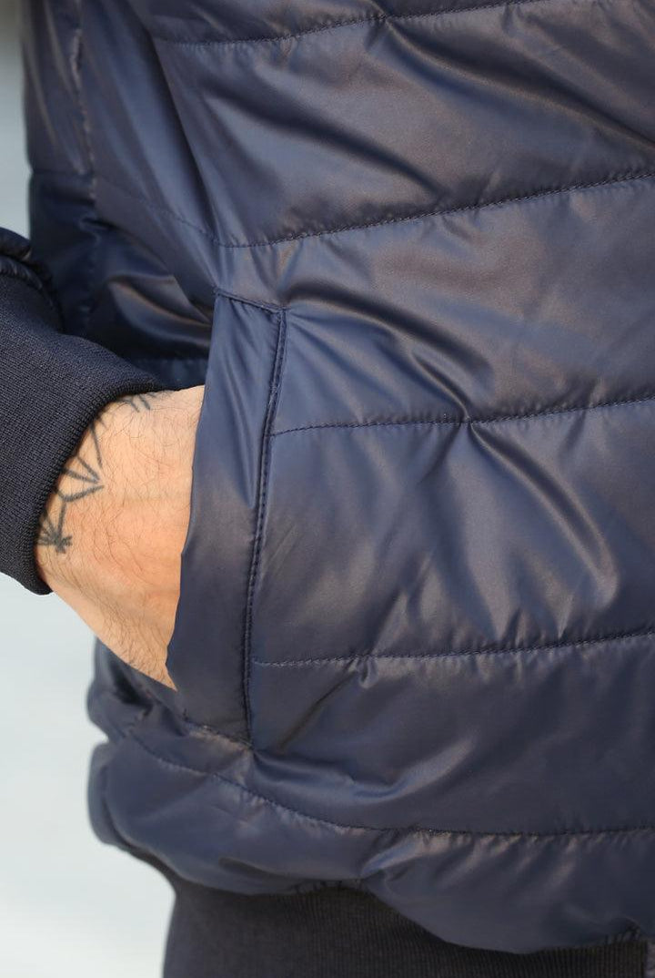 Navy Shield Windbreaker Jacket - Mendeez PK