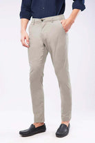 Slim Fit Chinos - Classic White - Mendeez