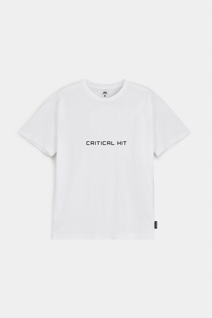 Printed Graphic Tee - White - Mendeez