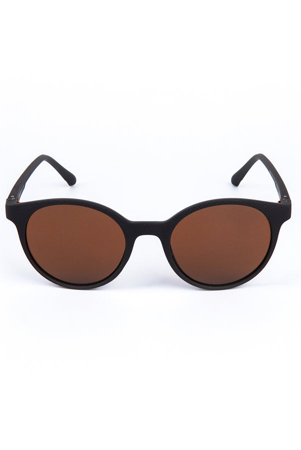 Round Sunglasses Brown - Mendeez