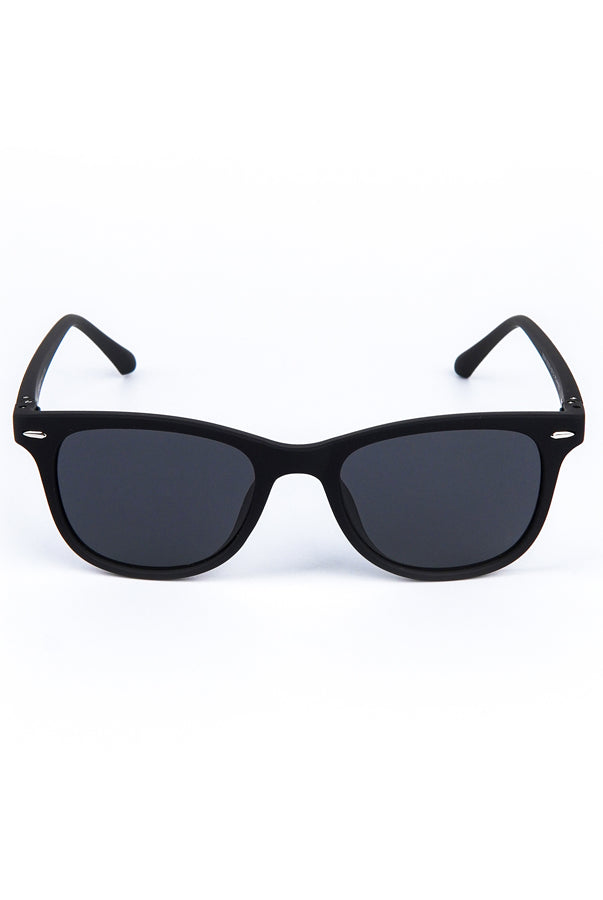 Wayfarer Square Sunglasses Black - Mendeez