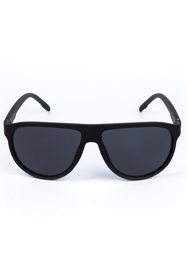Aviator Round Sunglasses Black - Mendeez