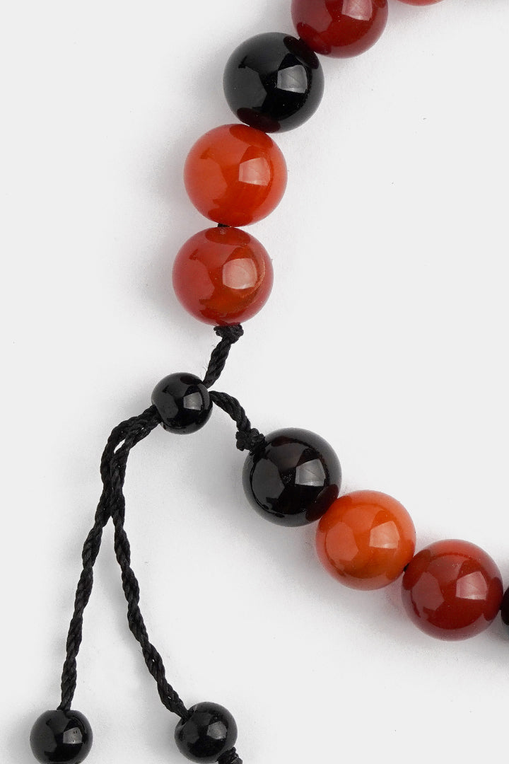 Adjustable Beaded Bracelet - Multicolor - Mendeez