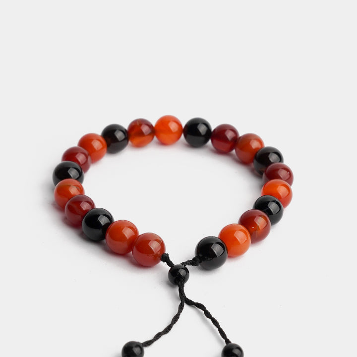 Adjustable Beaded Bracelet - Multicolor - Mendeez