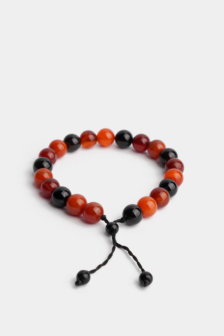 Adjustable Beaded Bracelet - Multicolor - Mendeez