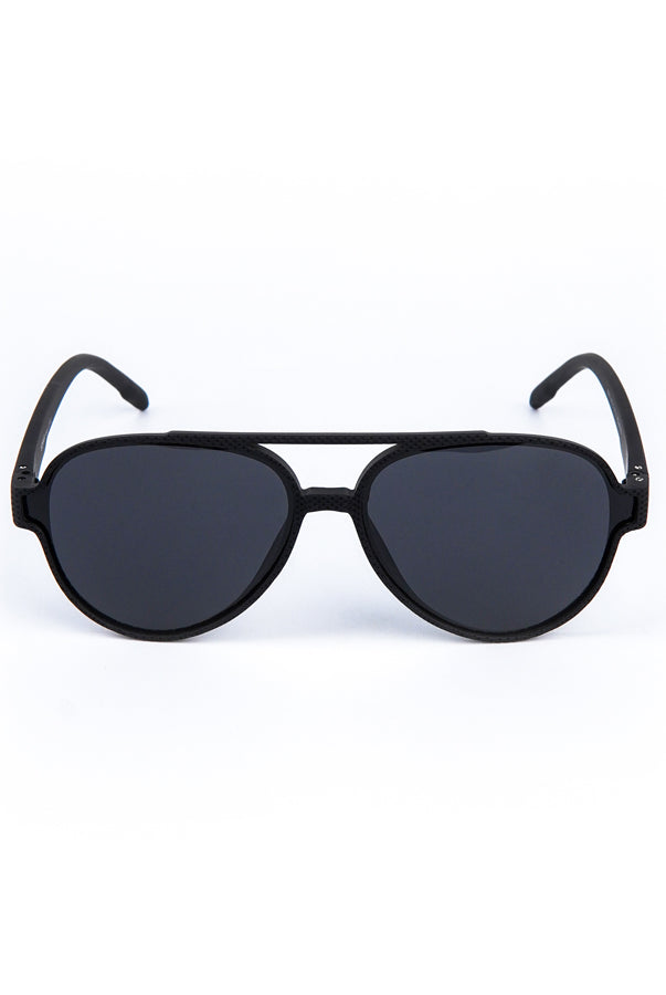 Aviator Oval Sunglasses Black - Mendeez