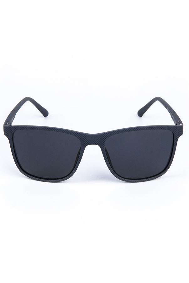Wayfarer Rectangle Sunglasses Grey - Mendeez