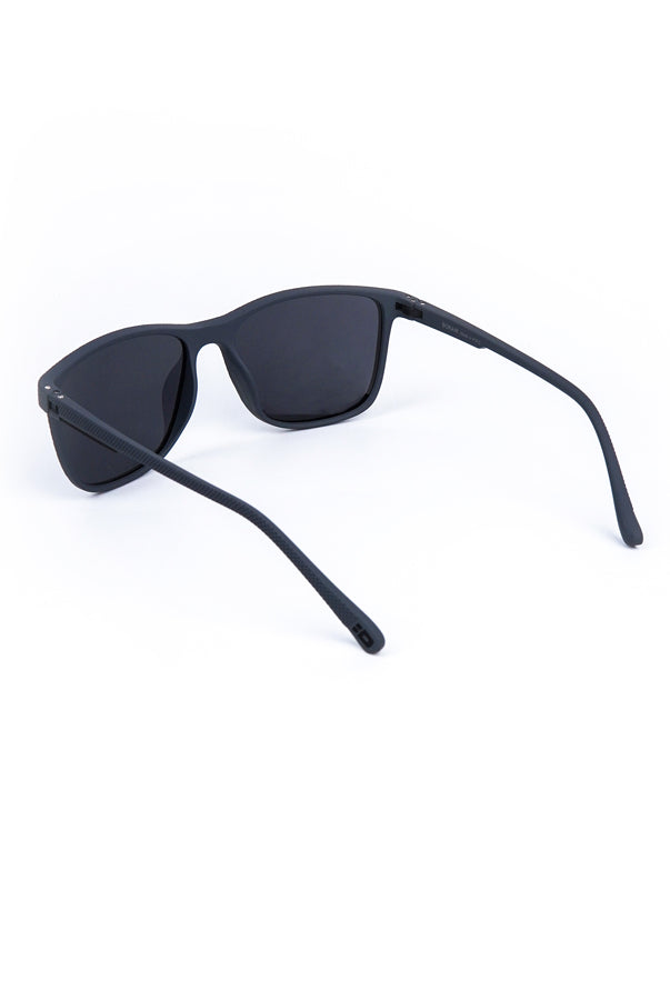 Wayfarer Rectangle Sunglasses Grey - Mendeez