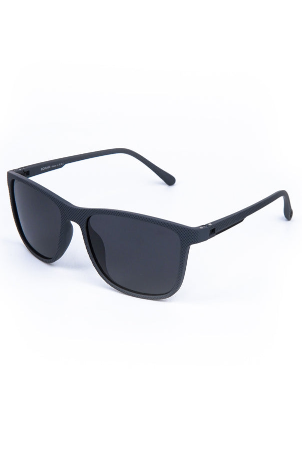 Wayfarer Rectangle Sunglasses Grey - Mendeez