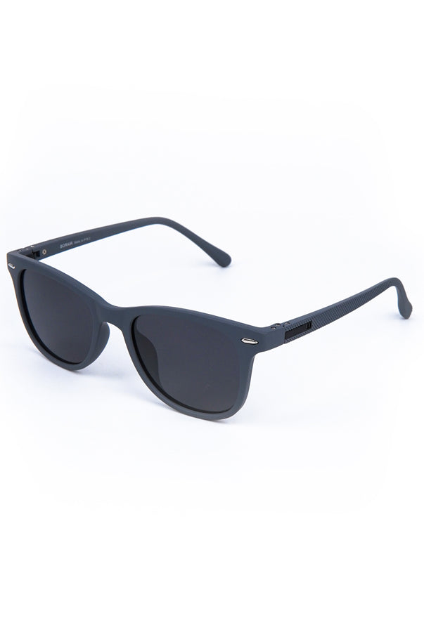 Wayfarer Square Sunglasses Grey - Mendeez