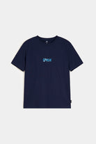 Printed Graphic Tee - Navy Blue - Mendeez
