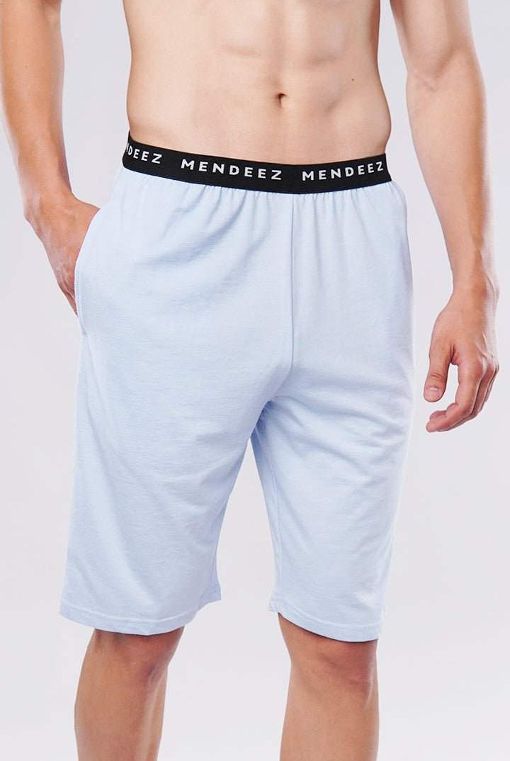 Arctic Blue Snugger Shorts-MENDEEZ-Shorts