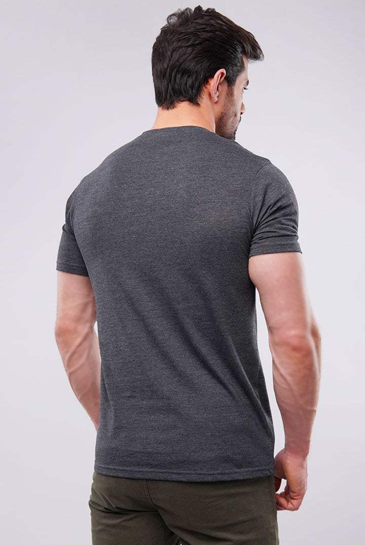 Basic Crew Neck - Charcoal - Mendeez PK
