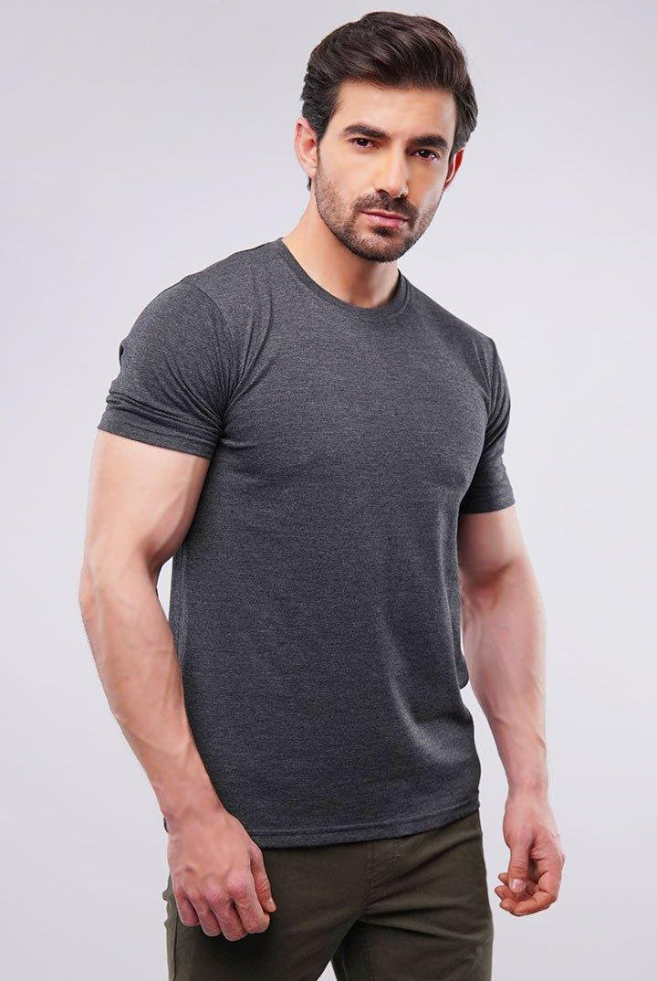 Basic Crew Neck - Charcoal - Mendeez PK