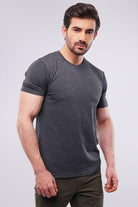 Basic Crew Neck - Charcoal - Mendeez PK