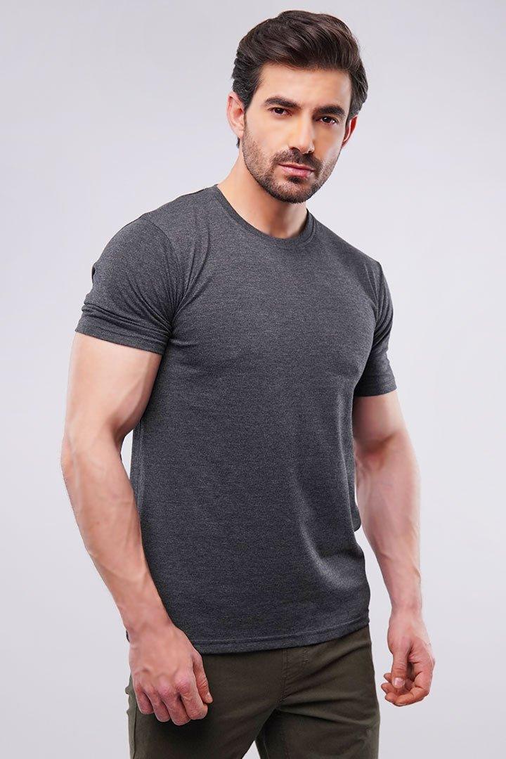 Basic Crew Neck - Charcoal - Mendeez PK
