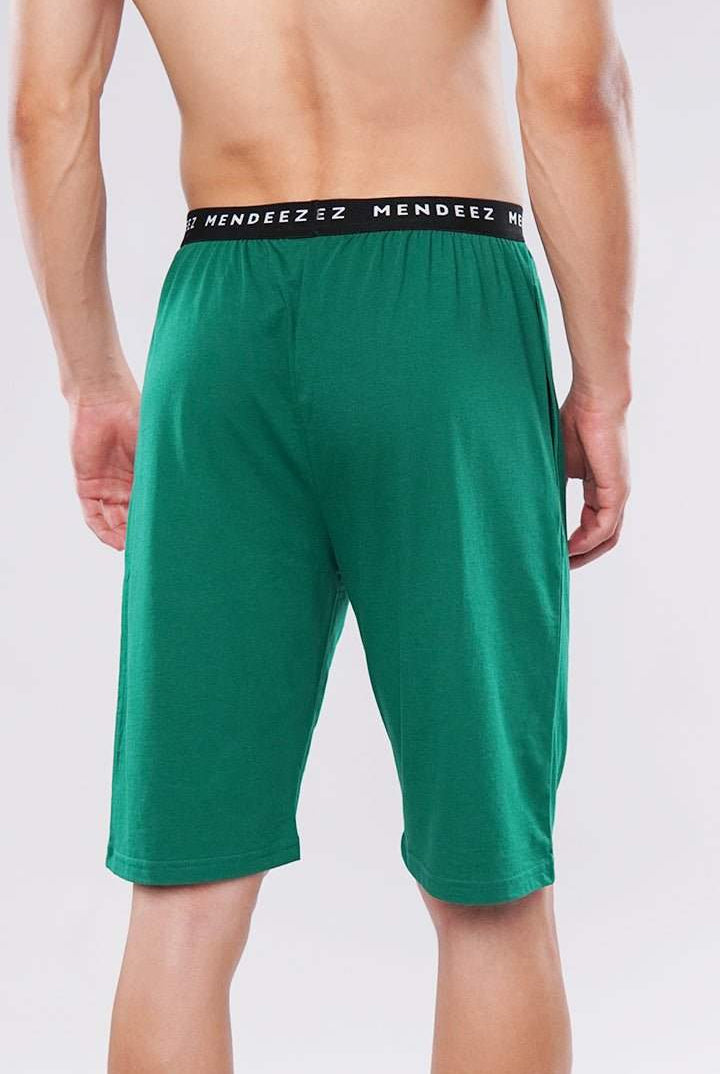 British Green Snugger Shorts-MENDEEZ-Shorts
