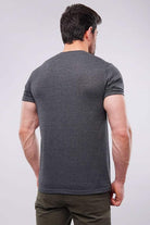 Basic Henley - Charcoal - Mendeez PK