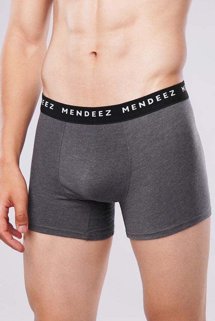 Classic Charcoal Grey Boxer Trunks - Mendeez PK