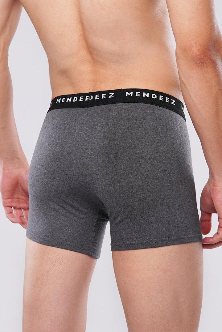 Classic Charcoal Grey Boxer Trunks - Mendeez PK