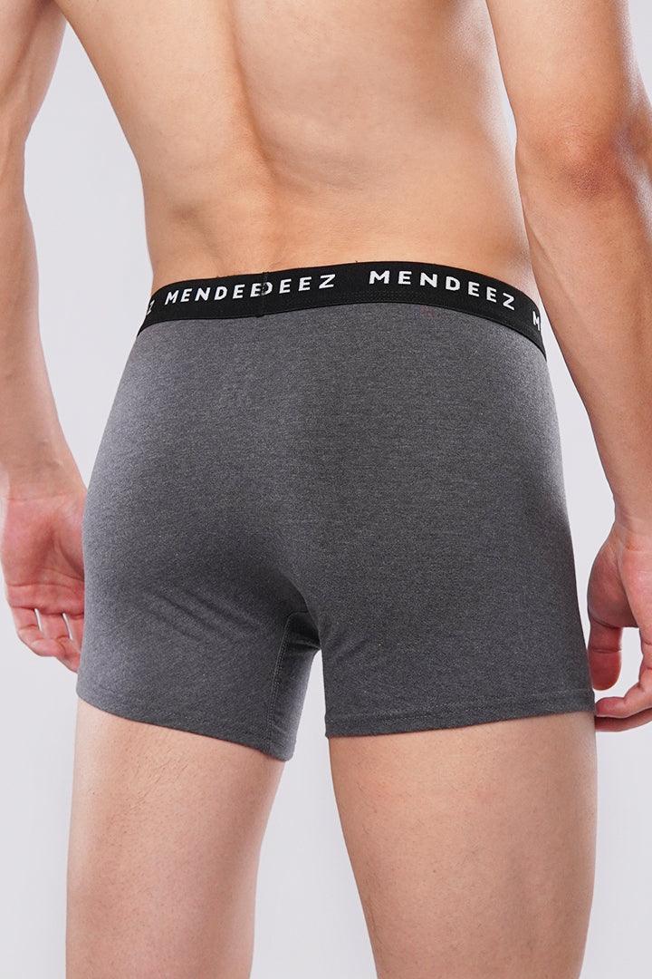 Classic Charcoal Grey Boxer Trunks - Mendeez PK