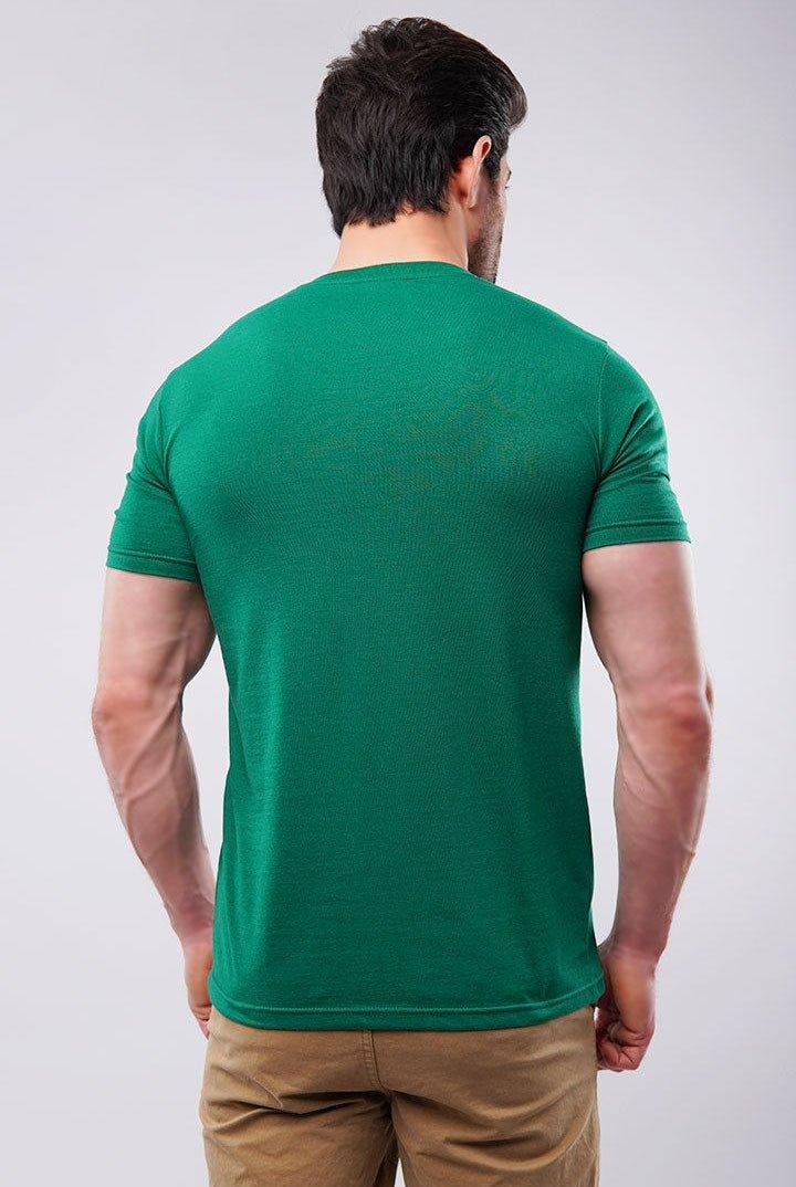 Basic V-Neck - Oxford Green - Mendeez PK