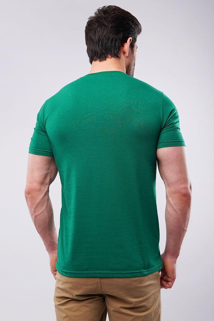 Basic V-Neck - Oxford Green - Mendeez PK