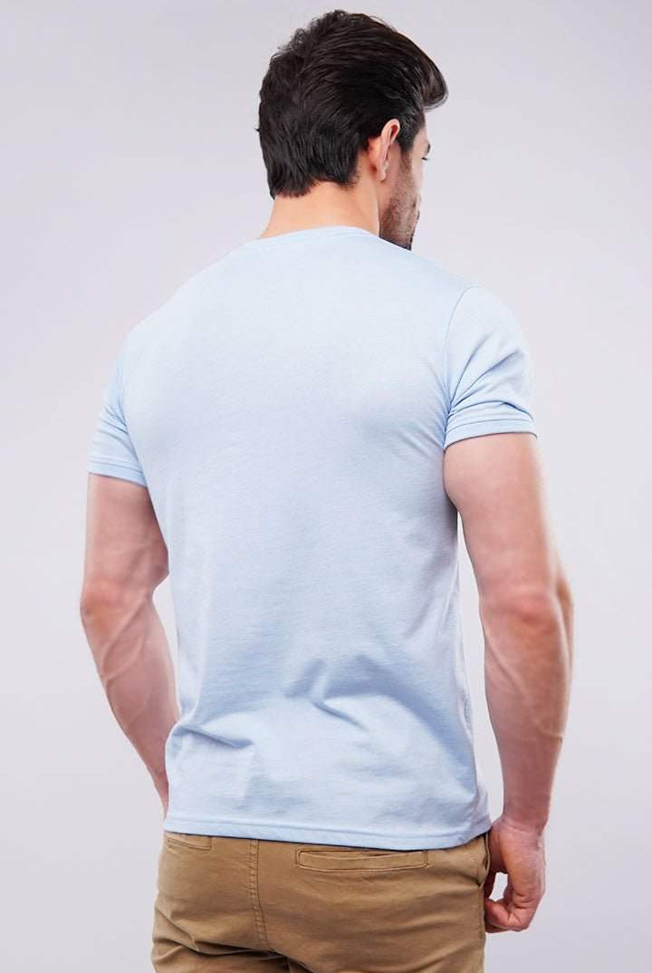 Basic Crew Neck - Powder Blue - Mendeez PK