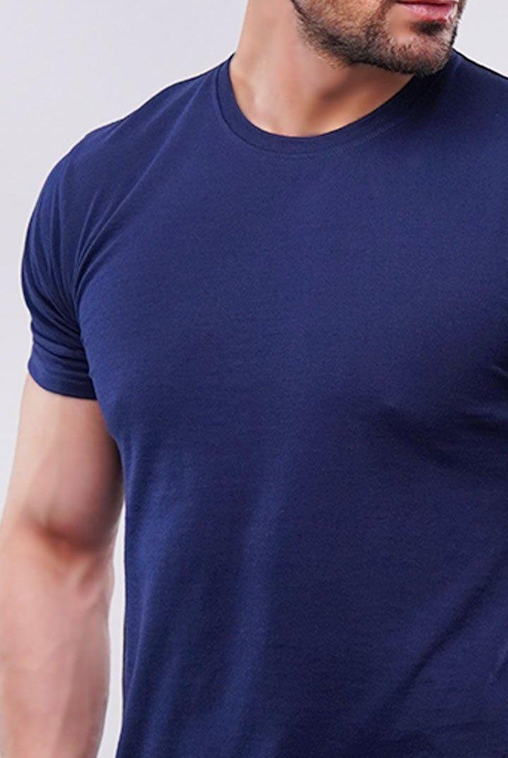 Basic Crew Neck - Navy Blue - Mendeez PK