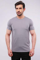 Basic Crew Neck - Dark Grey - Mendeez PK