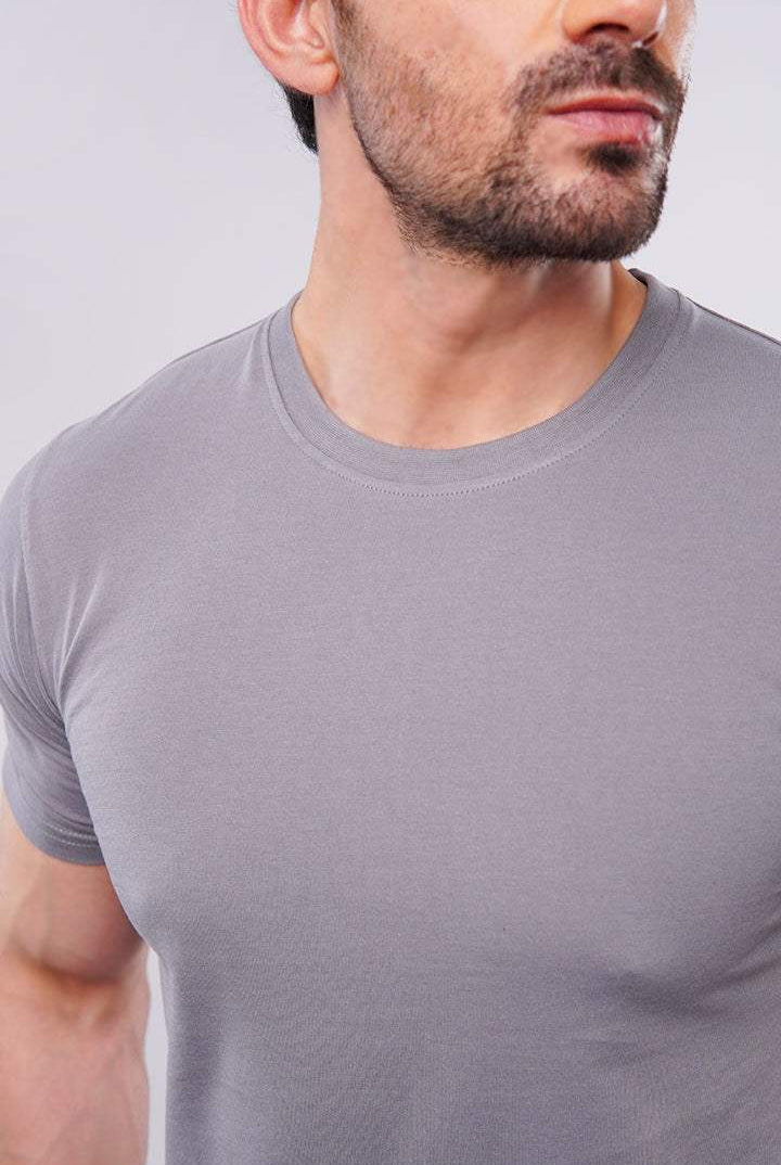 Basic Crew Neck - Dark Grey - Mendeez PK