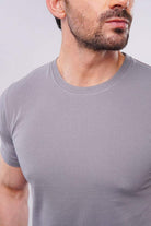Basic Crew Neck - Dark Grey - Mendeez PK