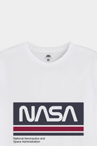 Printed Graphic Tee - White - Mendeez