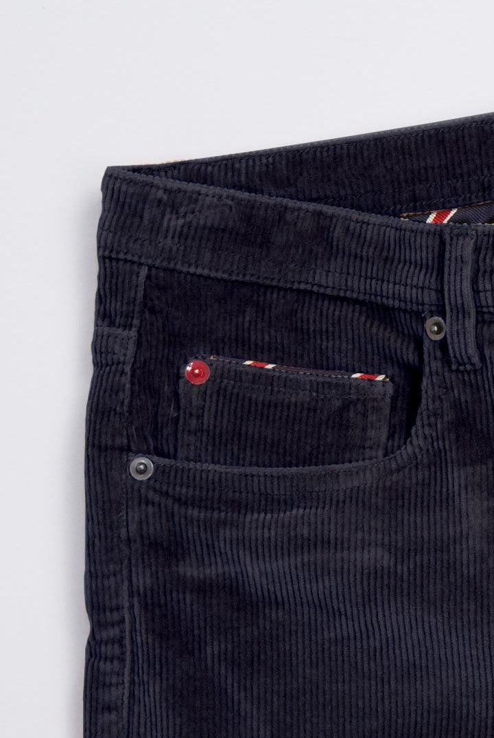 Midnight Navy Corduroy Pants - Mendeez PK
