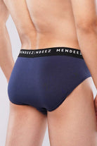 Jacquard Briefs - Pack of 3 (Black, Charcoal, Navy Blue) - Mendeez PK