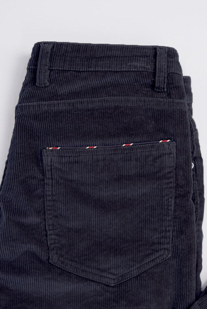 Midnight Navy Corduroy Pants - Mendeez PK