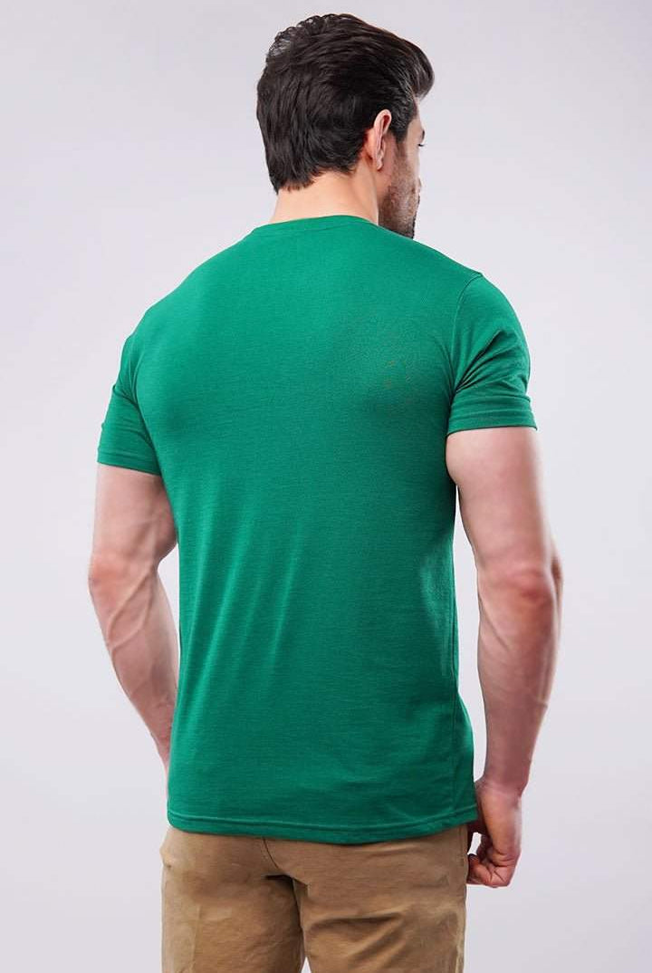 Basic Crew Neck - Oxford Green - Mendeez PK