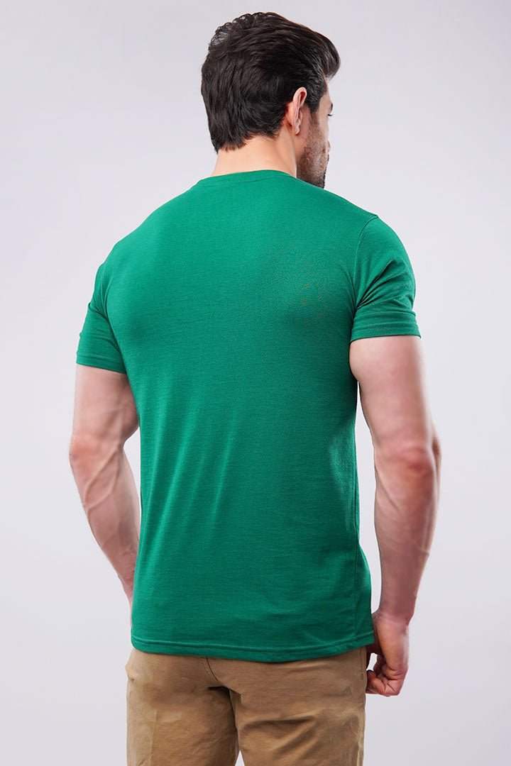 Basic Crew Neck - Oxford Green - Mendeez PK