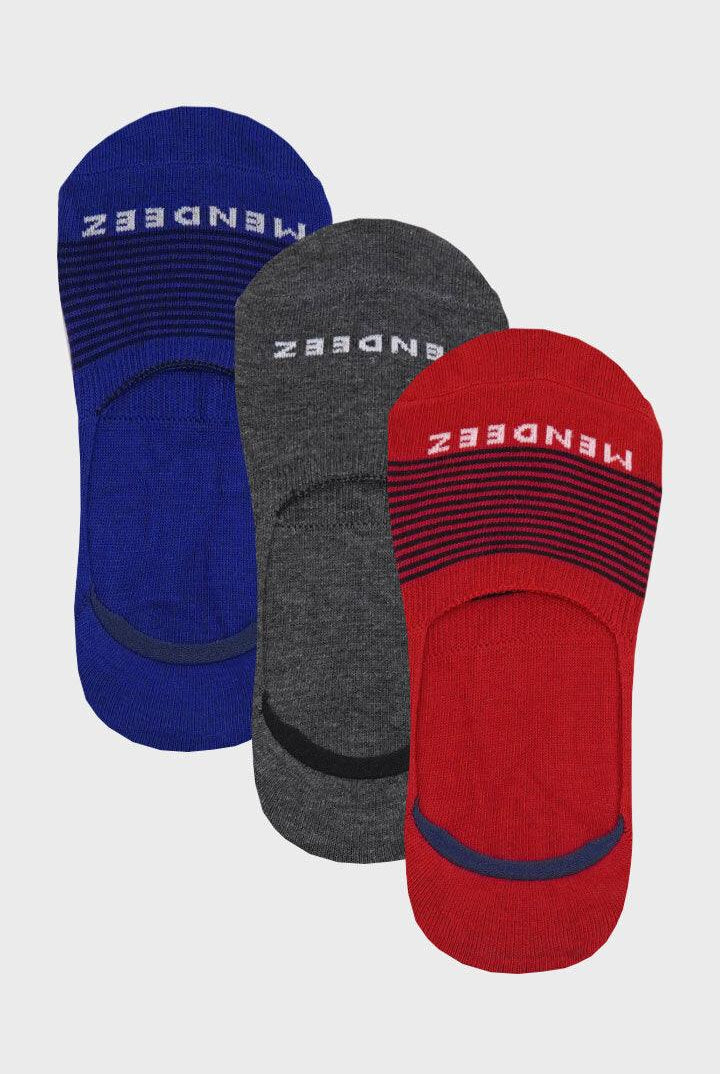 Candy No Show Socks - 3 Pack - Mendeez PK