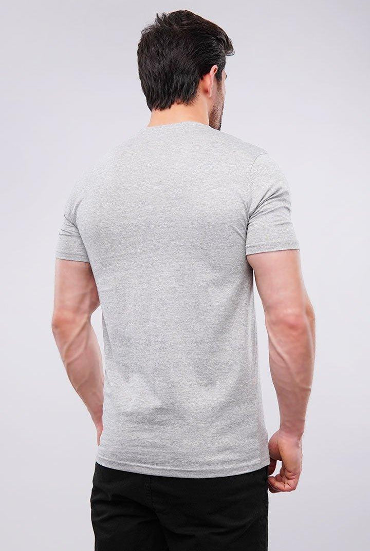 Basic Crew Neck - Heather Grey - Mendeez PK