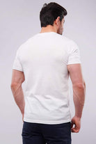 Basic V-Neck - White - Mendeez PK