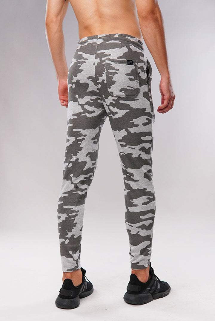 Grey Camo Cut and Sew Jogger Pant - Mendeez PK