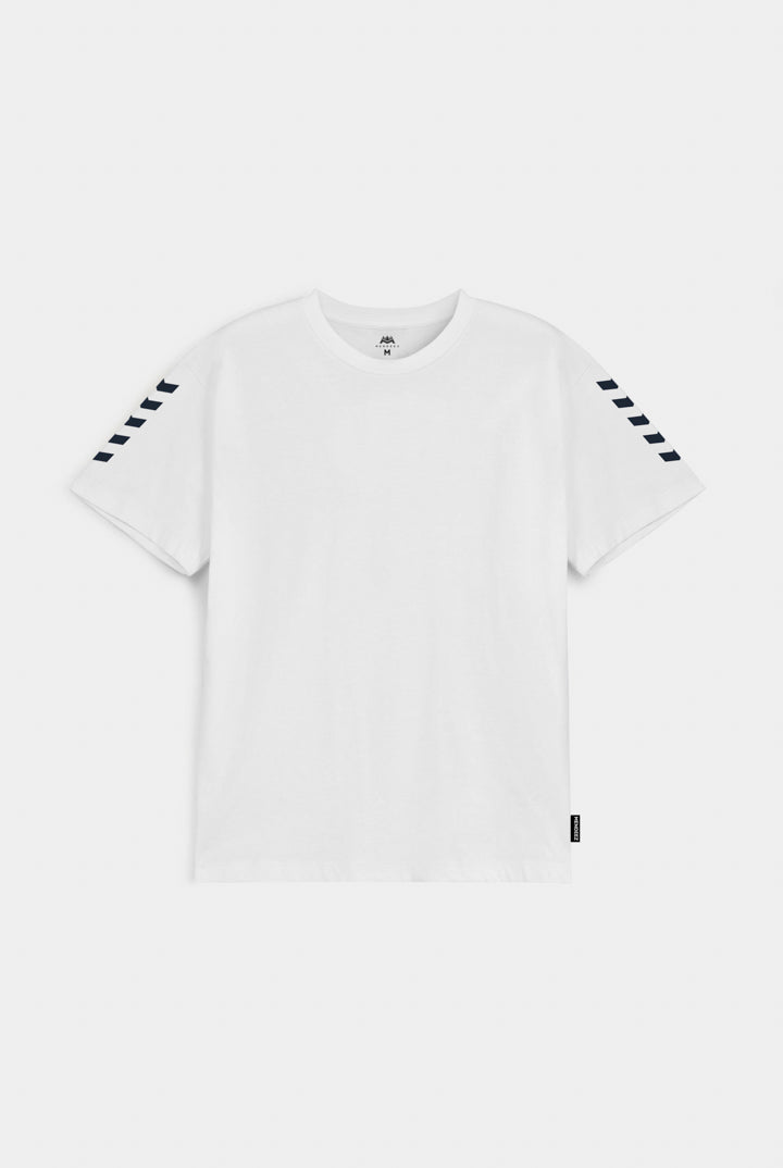 Printed Graphic Tee - White - Mendeez