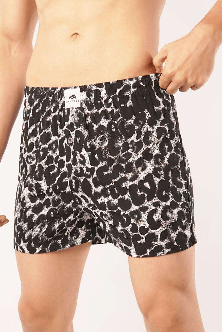Cheetah Print Butter Boxer Shorts - Mendeez PK