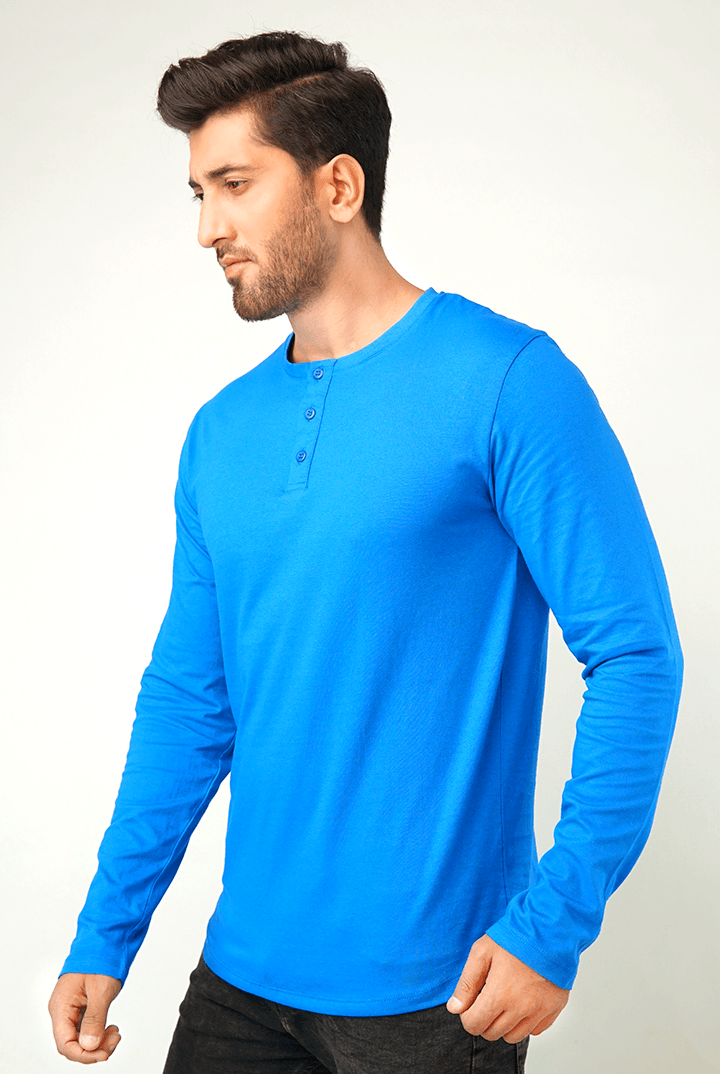Kingly Full Sleeve Henley T-Shirt - Mendeez PK