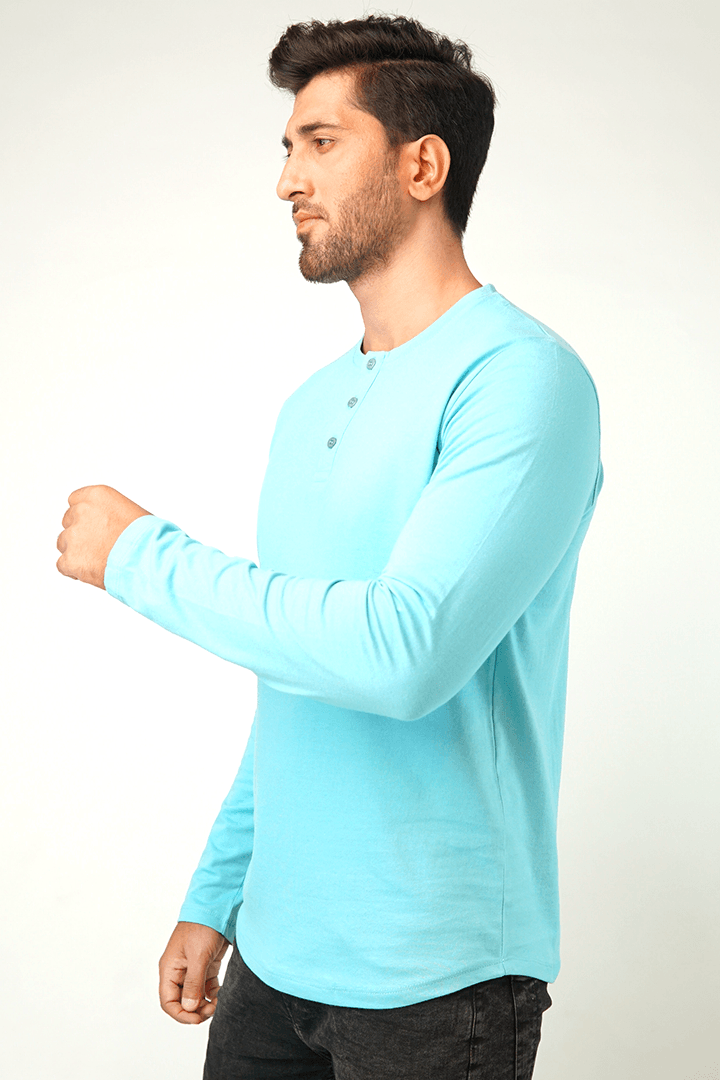 Pring Full Sleeve Henley T-Shirt - Mendeez PK