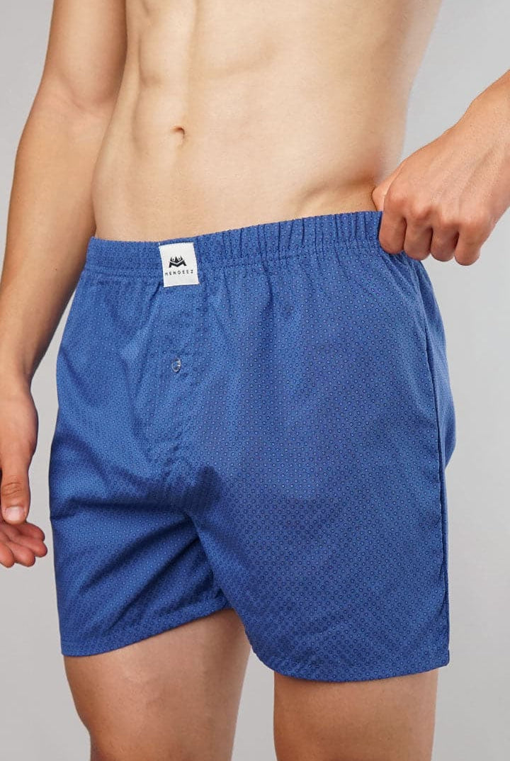 Aqua Woven Boxer Shorts - Mendeez PK
