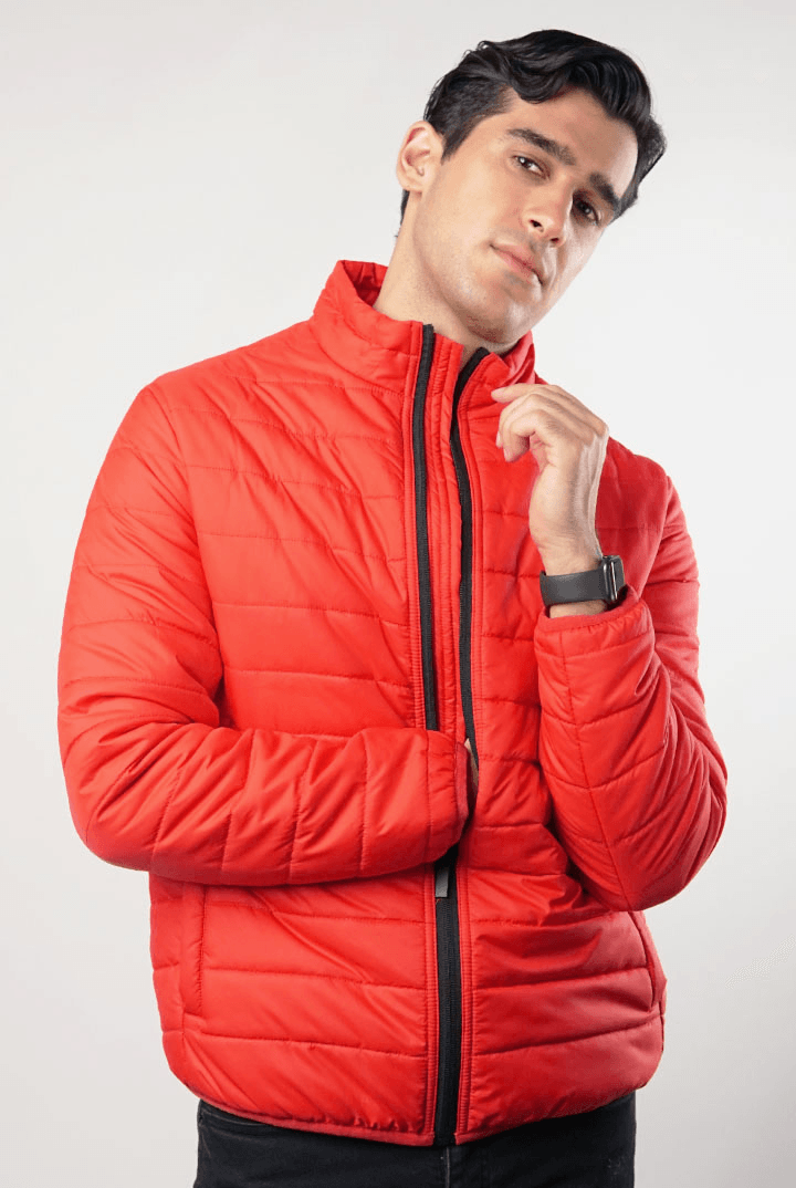 Tiger Quilted Puffer Jacket - Mendeez PK