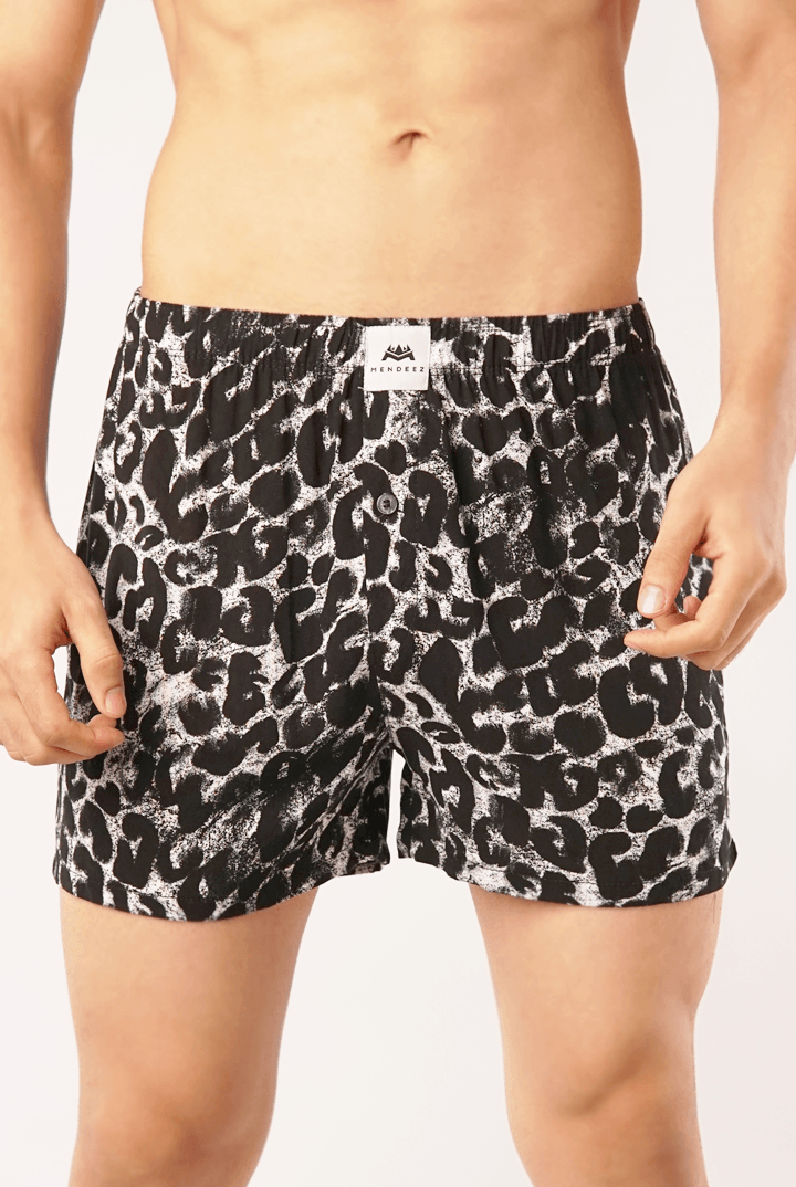 Cheetah Print Butter Boxer Shorts - Mendeez PK